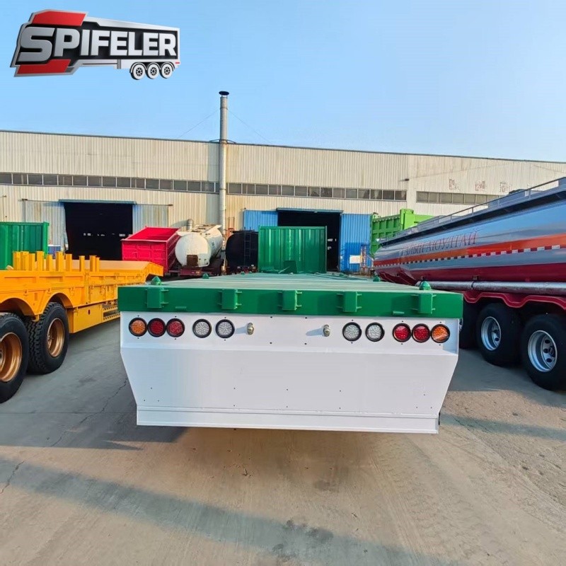Container Flatbed Semi Trailer high quality